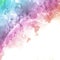 Rainbow coloured watercolour texture background