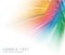 Rainbow Colours Spectrum Business Card Background