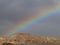 Rainbow in the desert