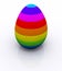 Rainbow easter eggs