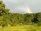 Rainbow fading in the Afternoon