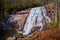 Rainbow Falls in Gorges State Park near Sapphire in North Carolina, USA