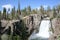 Rainbow Falls at Mammoth Lakes