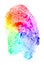 Rainbow Finger Print