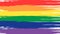 Rainbow flag - symbol of Gay Pride.