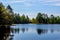 Rainbow Flowage Lake Above the Dam