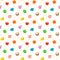 Rainbow fruit seamless pattern Gift Wrap wallpaper