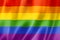 Rainbow gay pride flag