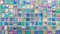 Rainbow Glass Mosaic Tile