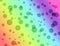 Rainbow gradient bright spot circles abstract background