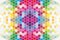 Rainbow Hexagons Tile