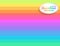 Rainbow horizontal background.