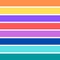 Rainbow horizontal line design