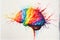 Rainbow Human brain