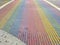 Rainbow Intersection, Castro District, California