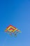 Rainbow kite in the sky