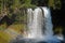 Rainbow at Koosah Falls on the McKenzie River, Oregon