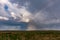 Rainbow Landscape savannah grasslands at the Maasai Mara Triangle National Game Reserve Park And Conservation Areas Exploring Afri