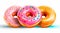 Rainbow Medley: Assorted Colorful Donuts
