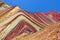 Rainbow mountain Peruvian Andes mountains Peru