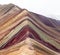 Rainbow mountain Peruvian Andes mountains Peru