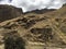 Rainbow mountains in Peru, georgeous beautiful landscape, Colorful view. Peruvian travel background, andes