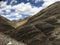 Rainbow mountains in Peru, georgeous beautiful landscape, Colorful view. Peruvian travel background, andes