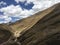 Rainbow mountains in Peru, georgeous beautiful landscape, Colorful view. Peruvian travel background, andes