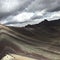 Rainbow mountains in Peru, georgeous beautiful landscape, Colorful view. Peruvian travel background, andes