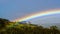 Rainbow near Tamarindo in Costa Rica.