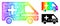 Rainbow Net Gradient Medical Emergency Car Icon