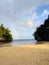 Rainbow at Nunuhu Beach Morotai, North Moluccas