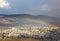 Rainbow over Cana of Galilee, Israel