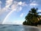 Rainbow over the Dover beach