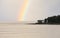 Rainbow over Georgina Point Lighthouse