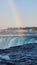 Rainbow over Horseshoe Falls at Niagara Falls, Ontario, Canada