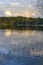 Rainbow over the lagoon Pac chen, Quintana Roo