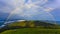 Rainbow over the mountains, Bucegi Mountains, Romania, Prahova County