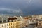 A Rainbow over the Rooftops of Paris