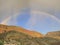 rainbow over salt river canyon