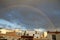 Rainbow over the Schamann neighborhood.