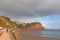Rainbow over Teignmouth Beach, Devon