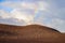 Rainbow overlooking Devastation Trail at Hawaii Volcanoes National Park