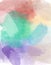 Rainbow painted background image with brush strokes