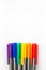 Rainbow pens put together. Represents a symbol of queer sex