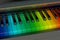 The rainbow piano