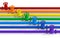 Rainbow pipelines with valves