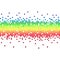 Rainbow pixel background