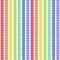 Rainbow plait seamless pattern