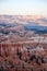 Rainbow Point, Bryce Canyon on sunshine evening